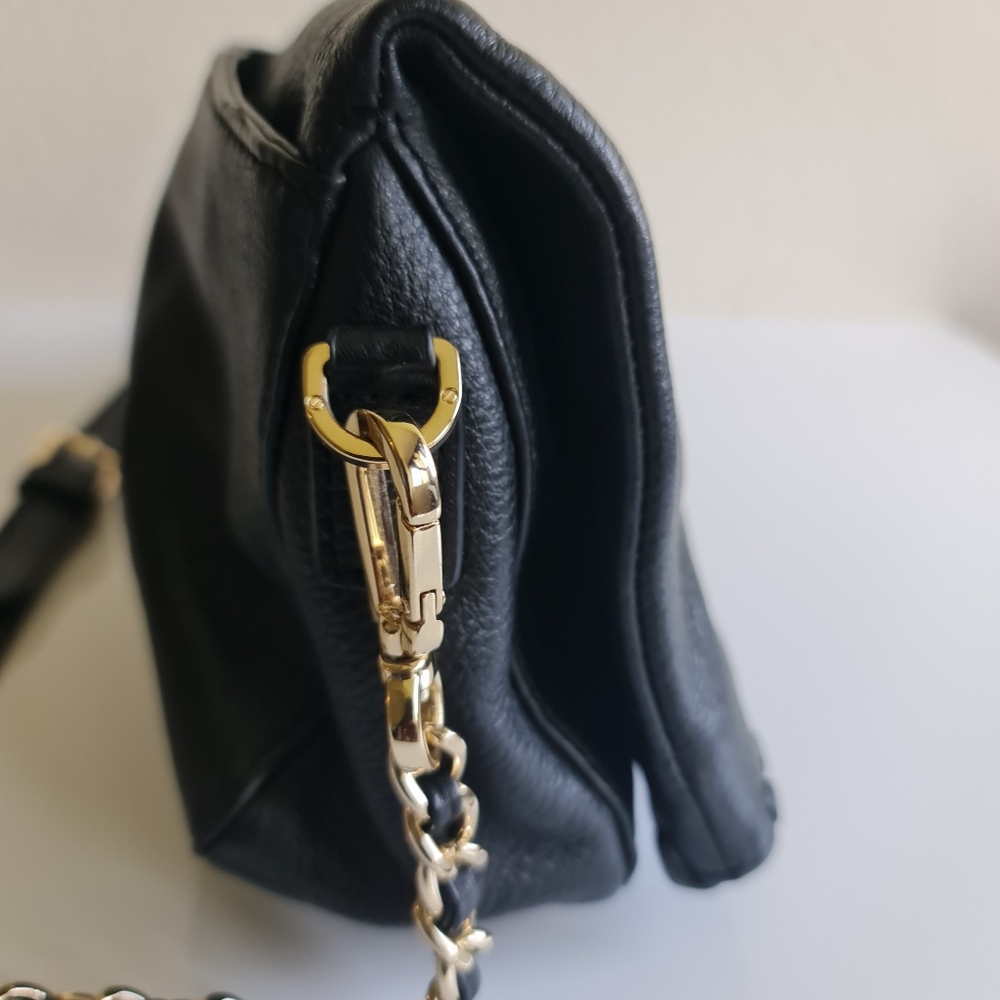 Tory Burch Black Leather Crossbody Bag - Picture 7 of 17